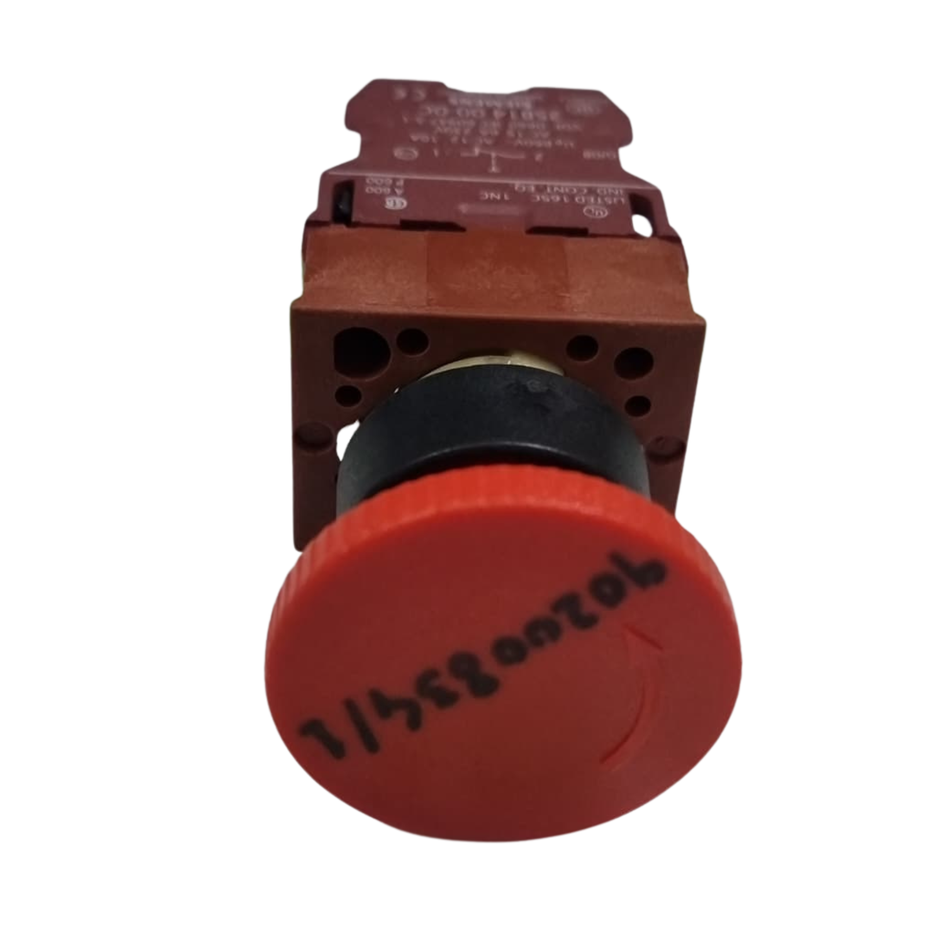 Siemens 3SB14 00-0C Emergency Stop Button 660V