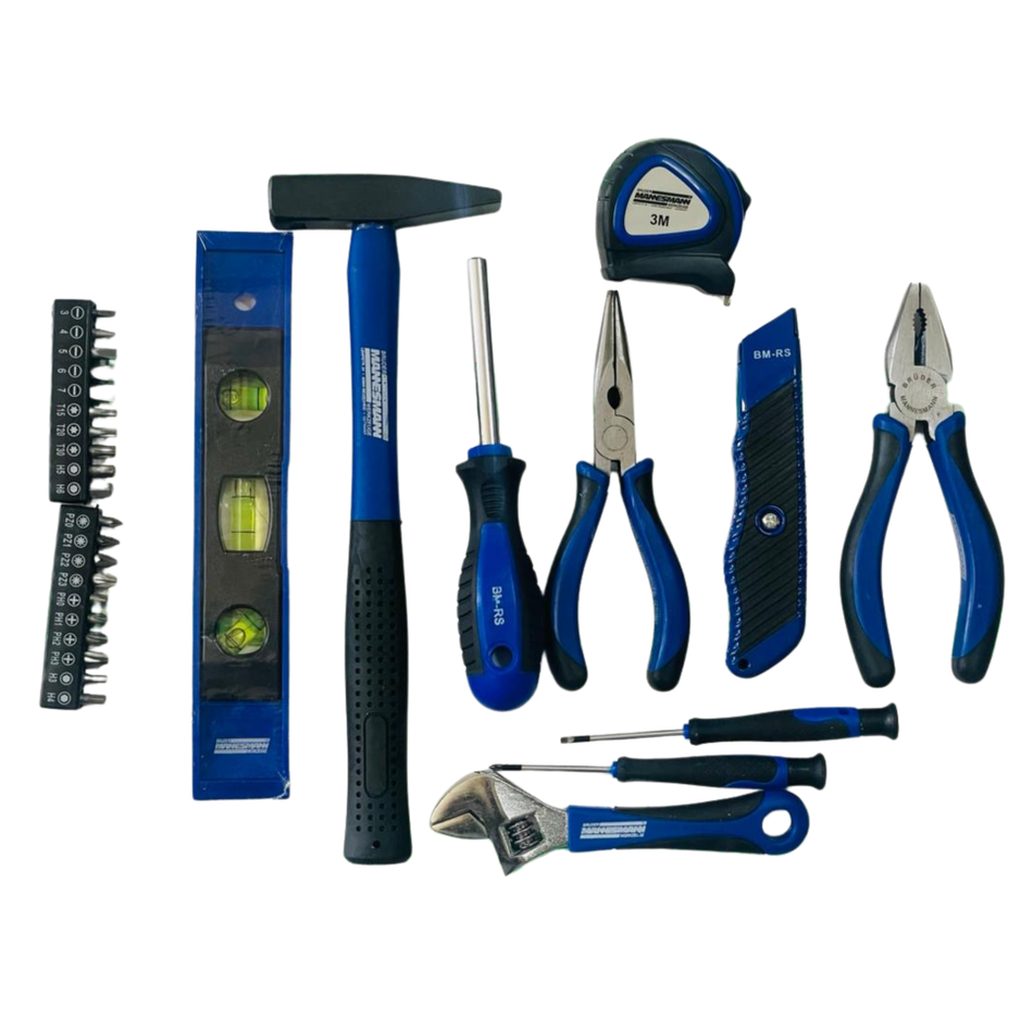BRÜDER MANNESMANN 29020 30 Pieces Tool Kit Bag