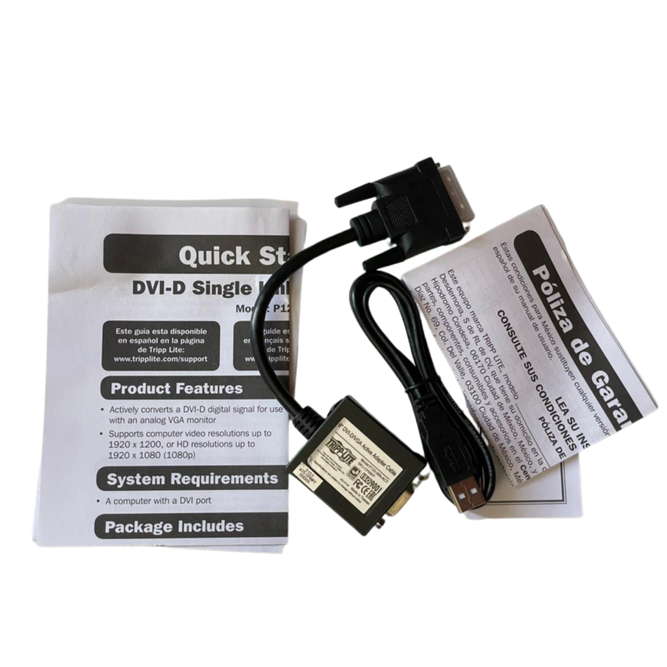 TRIPP LITE P120-06N-ACT DVI-D to VGA Active Adapter