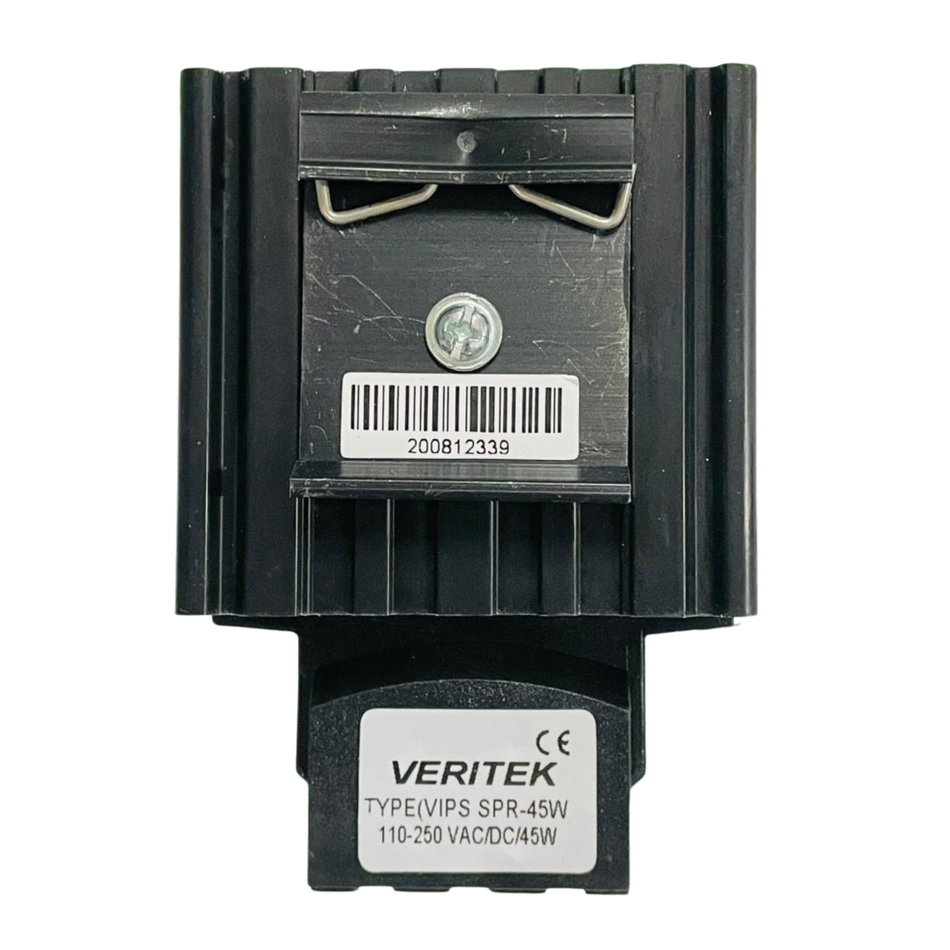 Veritek VIPS SPR-45W Panel Space Heater 110-250V AC/DC 45W