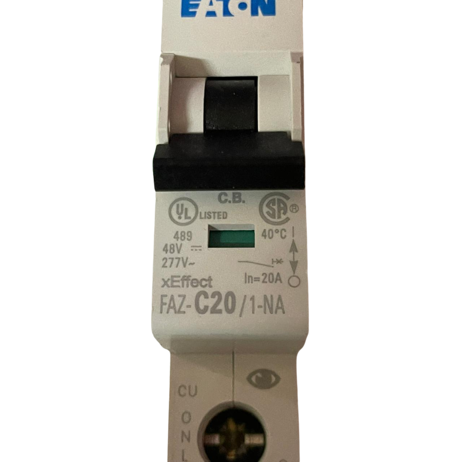 EATON FAZ-C20/1-NA Circuit Breaker 20A 1 Pole