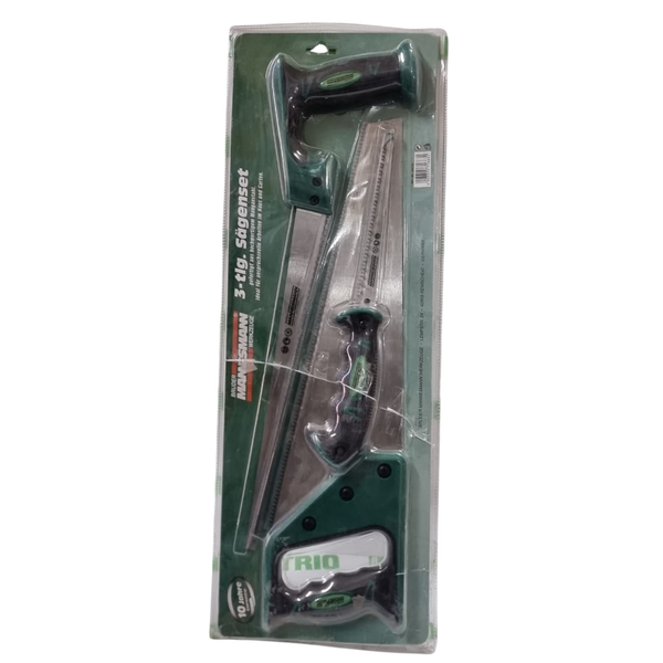 Brüder Mannesmann 30115 3 Piece Hand Saw Set