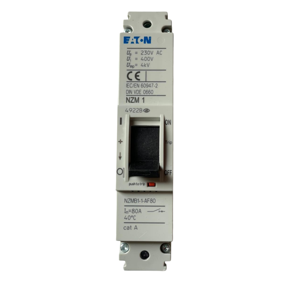 EATON NZMB1-1-AF80 Circuit Breaker 80A 1 Pole