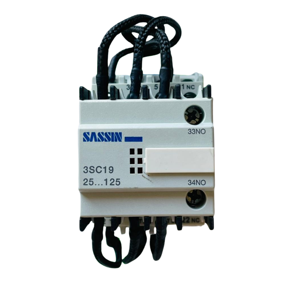 Sassin 3SC19-2511 Capacitor Switching Contactor 230V 25A 3-Pole