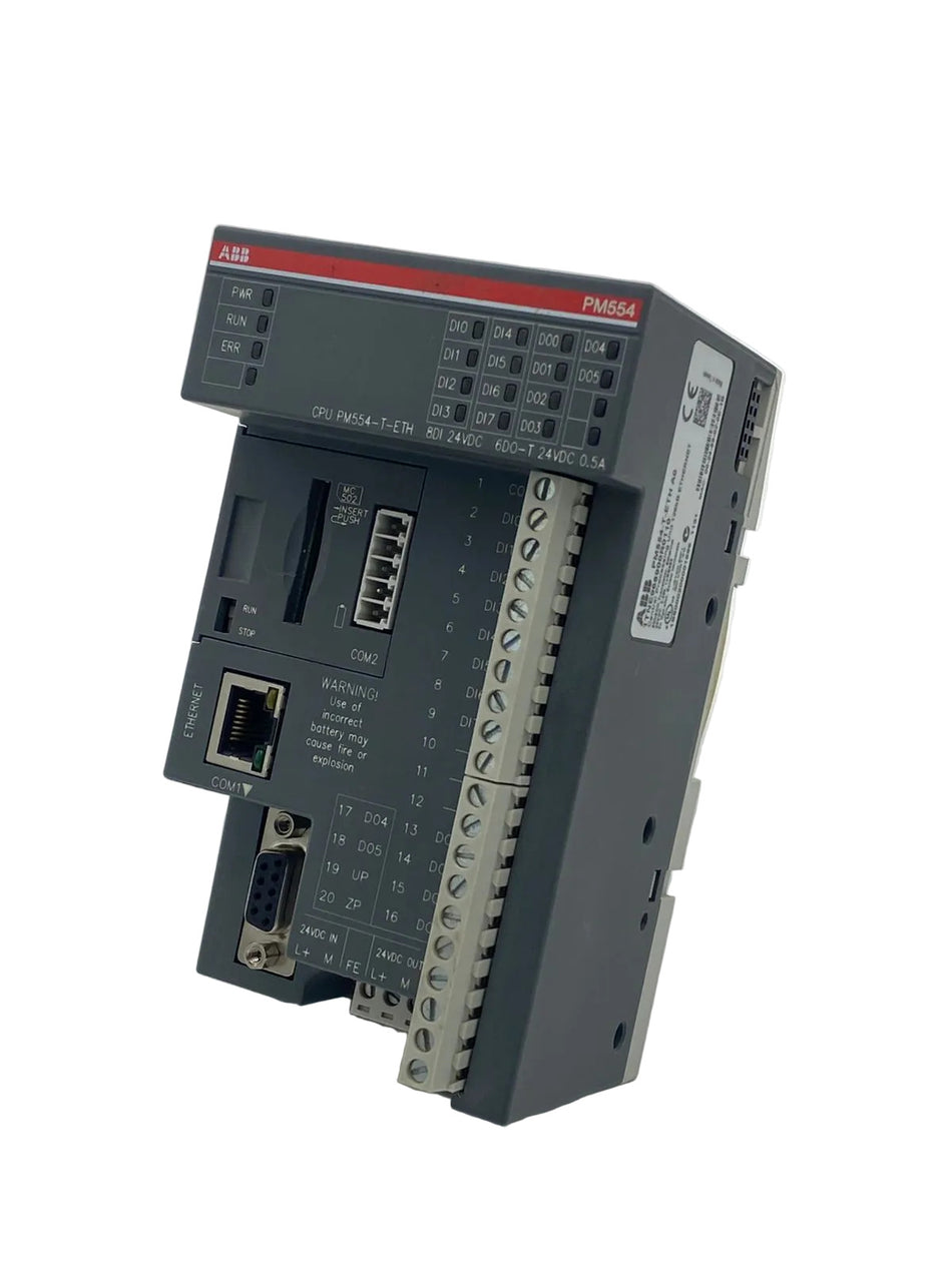 ABB PM554-T-ETH A0 1TNE968900R0110 Central Processing Unit Ethernet