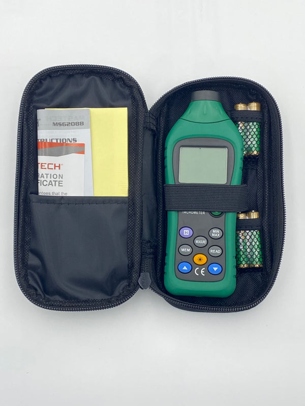 MASTECH MS6208B Contact and Non-Contact Type Tachometer